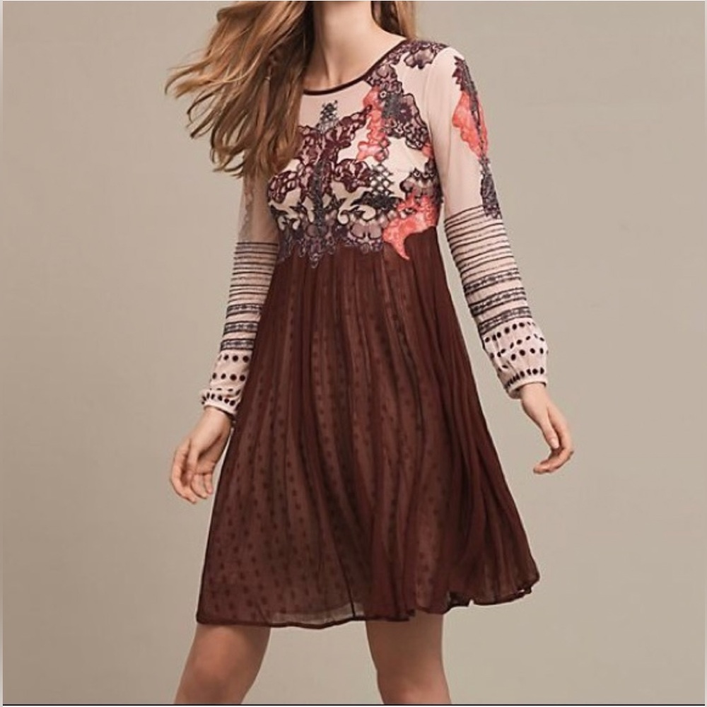 Anthropologie By Moulinette Soeurs Eastberry Dress